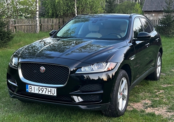 Jaguar F-Pace cena 115900 przebieg: 112800, rok produkcji 2017 z Białystok małe 742